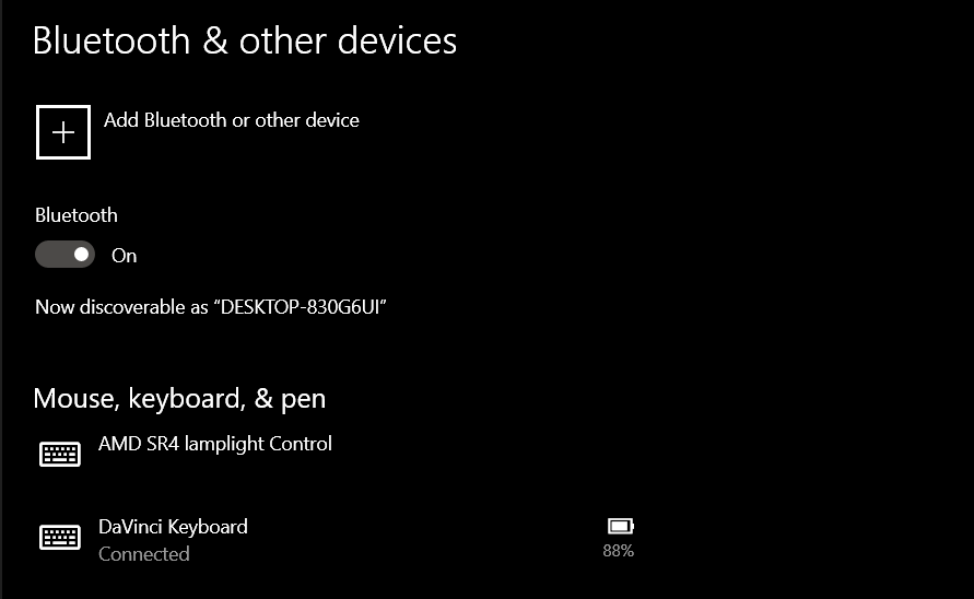 Davinci Resolve Speed Editor Bluetooth Connection Bluetooth pairing Windows Bluetooth pair connect